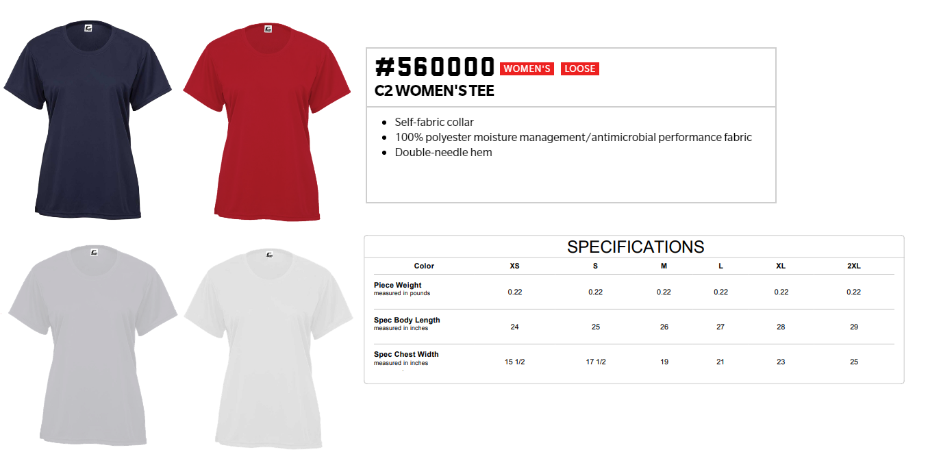 Ladies Short Sleeve 560000