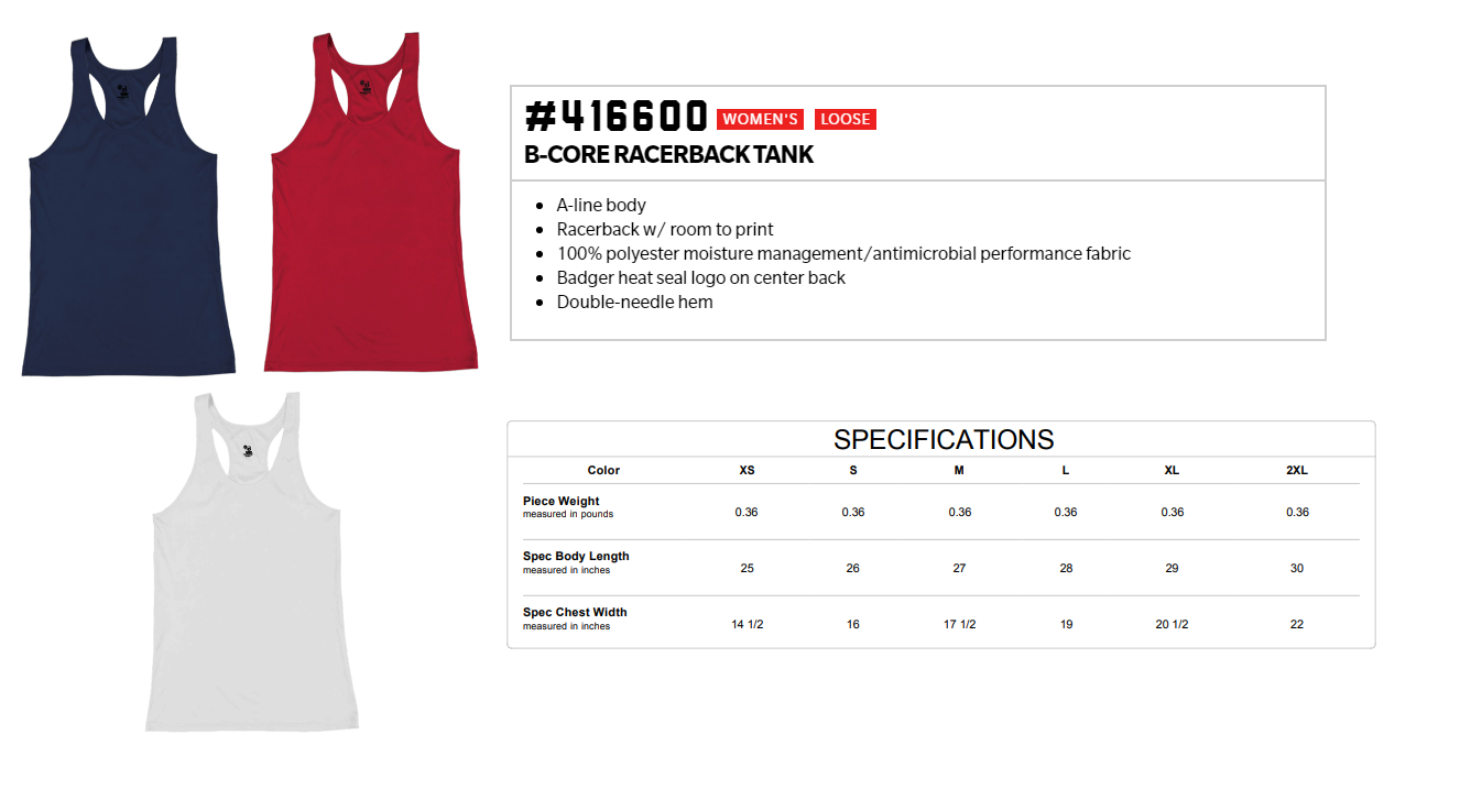 Ladies Tank 416600