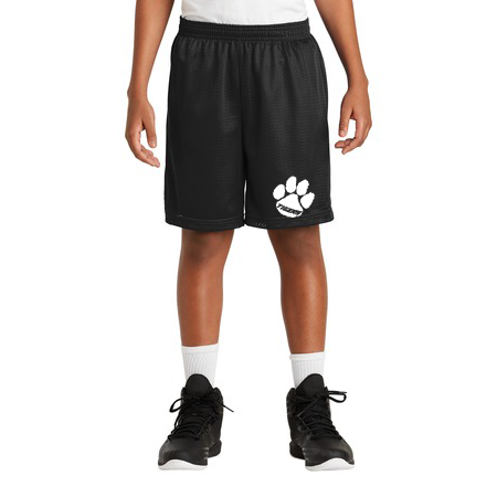 Sport-Tek youth posi charge mesh shorts