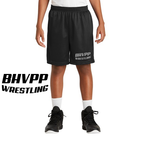 Sport-Tek youth posi charge mesh shorts