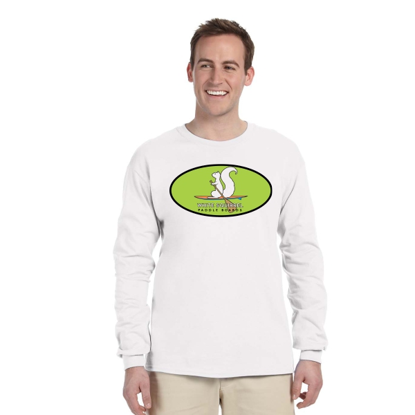 Long Sleeve- Green logo shirt