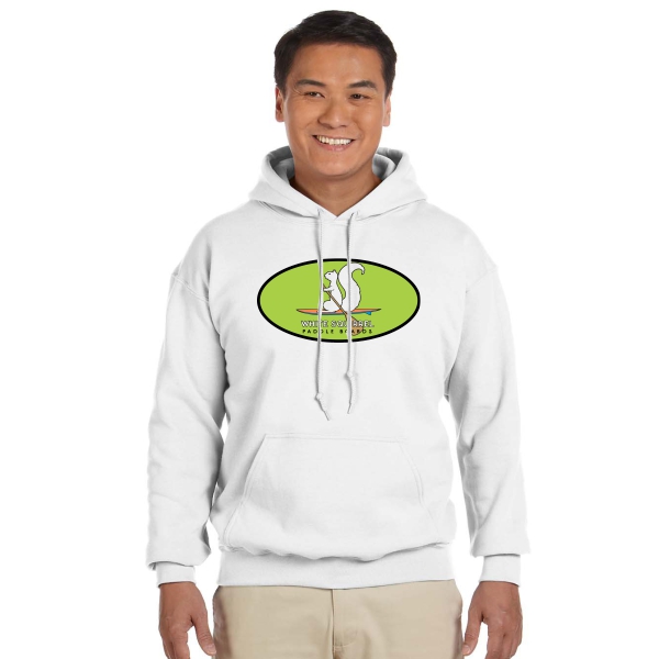 Hoodie Sweatshirt- Green logo
