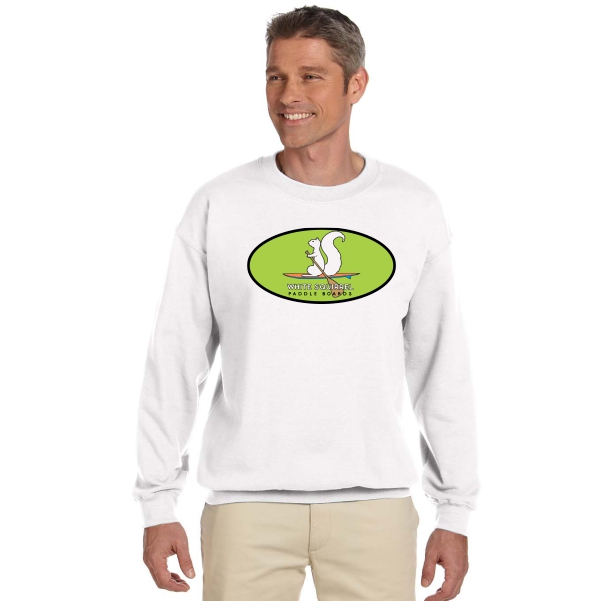 Pullover fleece- Green logo with 2 sided logo