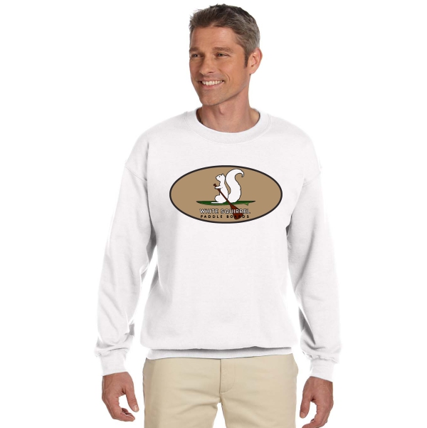 Pullover fleece- Brown logo