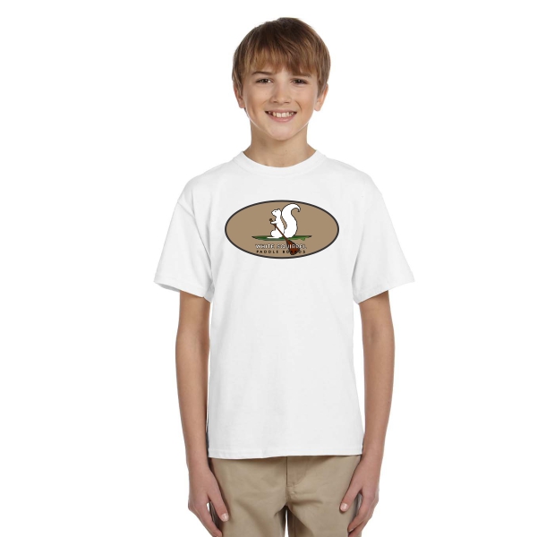 Youth T Shirt Brown Logo