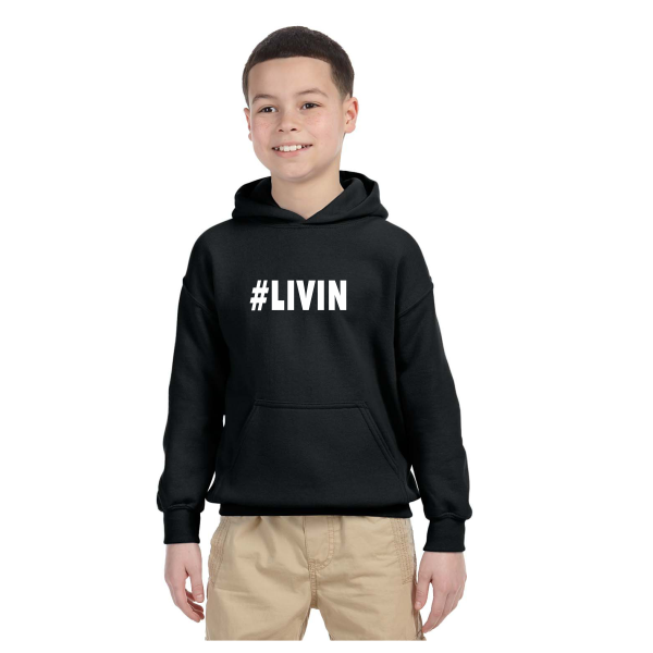 m-Youth pullover hoodie (G185B)