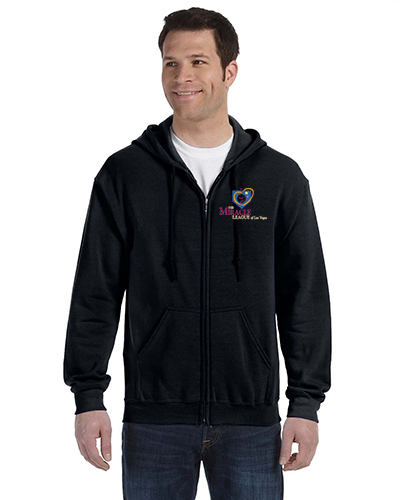 Adult Hoodie w/full zip