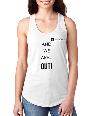 AND WE ARE...Ladies Next Level tank