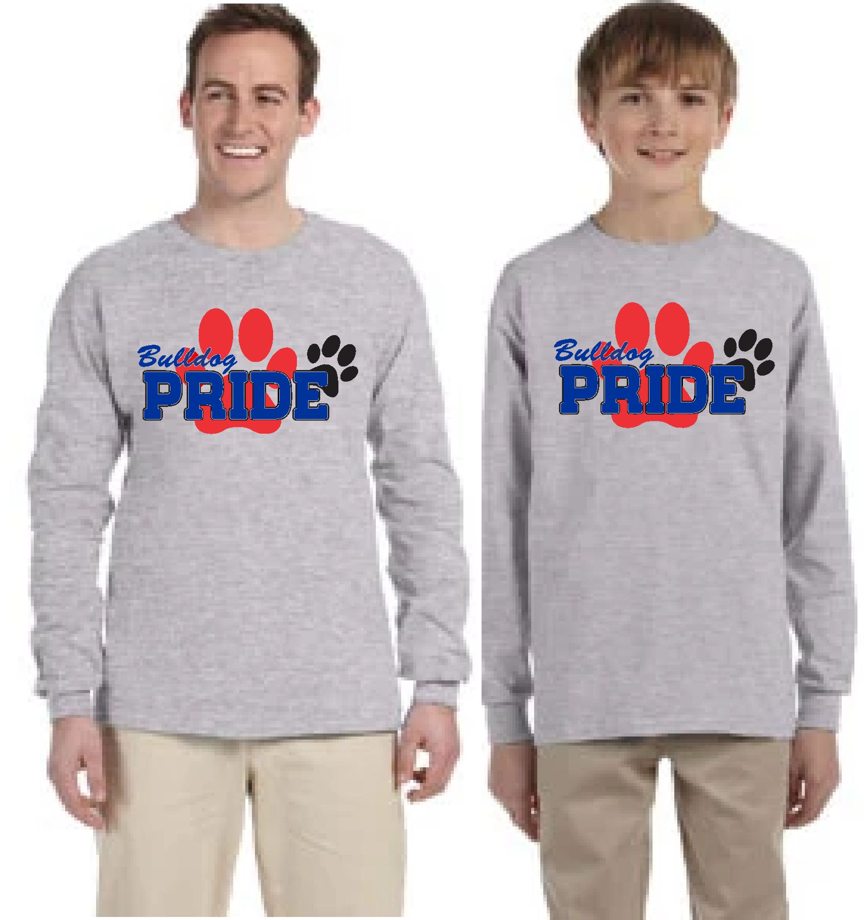 G240, G240B Gildan Ultra Cotton 6 oz. Long-Sleeve T-Shirt