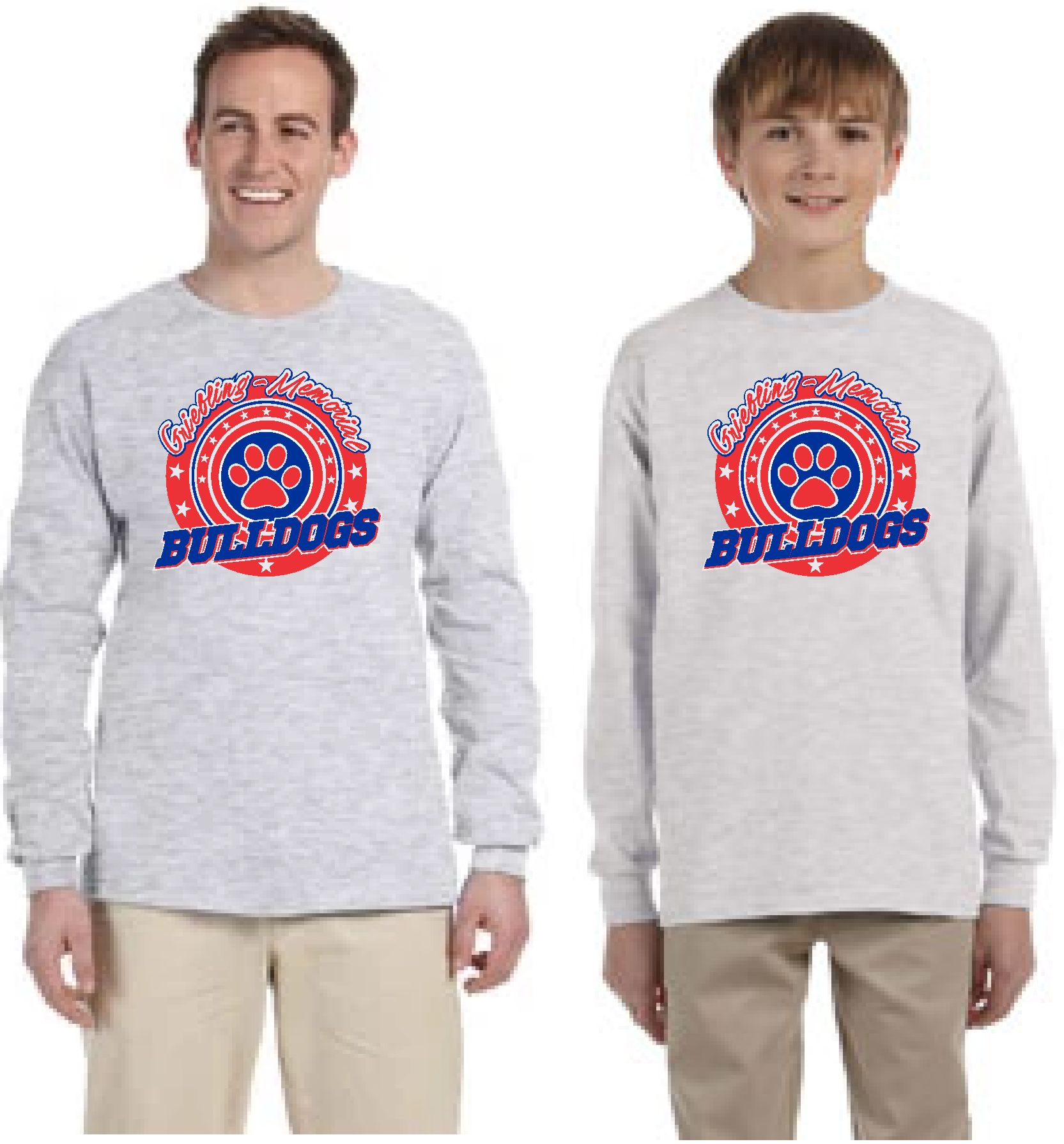 G240, G240B Gildan Ultra Cotton 6 oz. Long-Sleeve T-Shirt