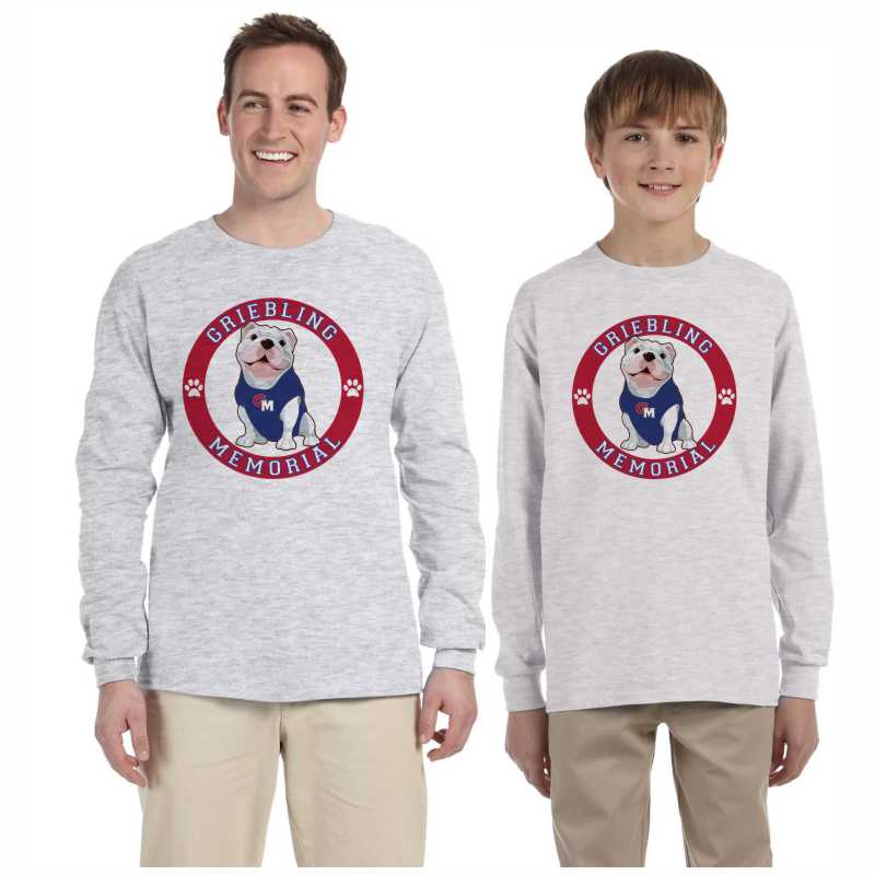 G240, G240B Gildan Ultra Cotton 6 oz. Long-Sleeve T-Shirt