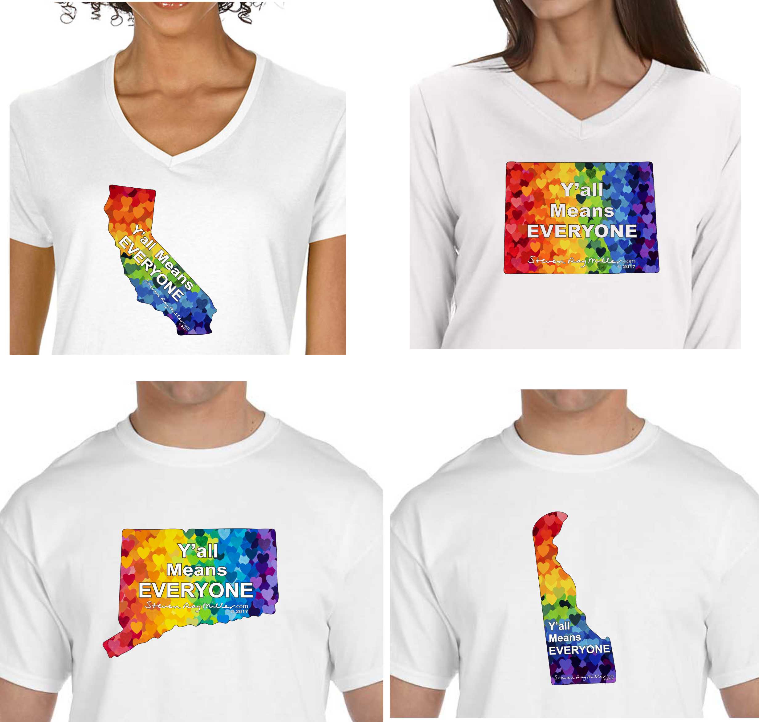 CA, CO, CT, DE