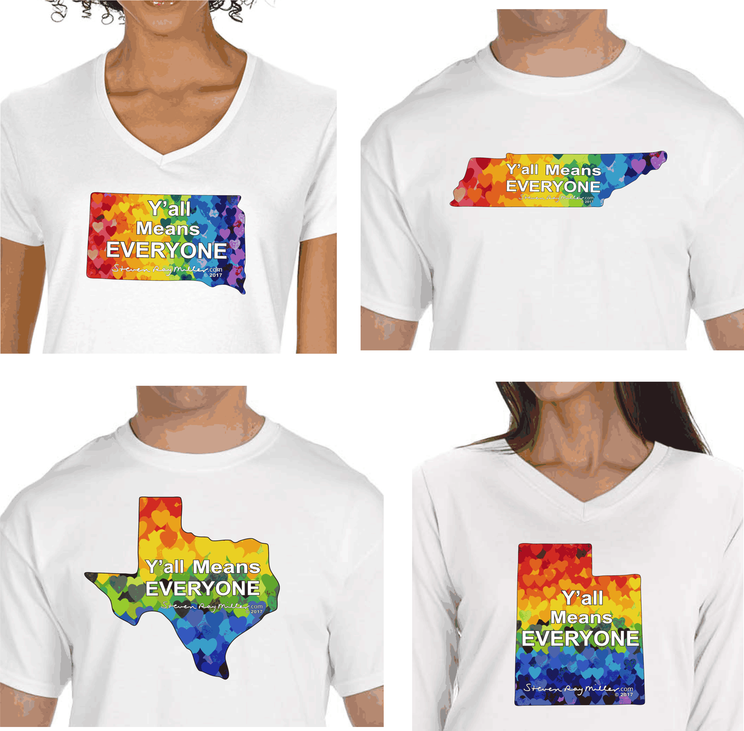 SD, TN, TX, UT
