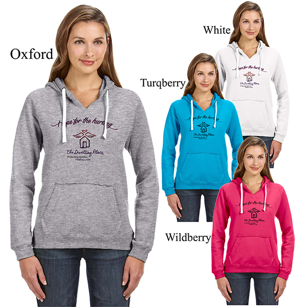 5. JA8836 Women's V-Neck Hoodie