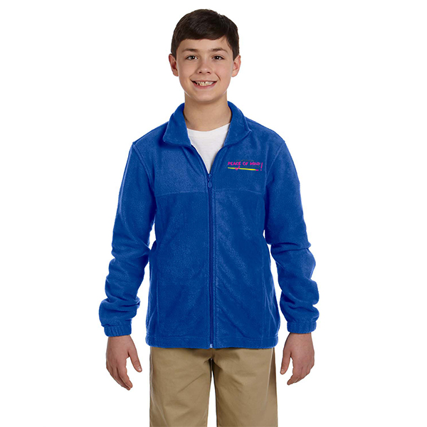 M990Y Youth Fleece Zip-up