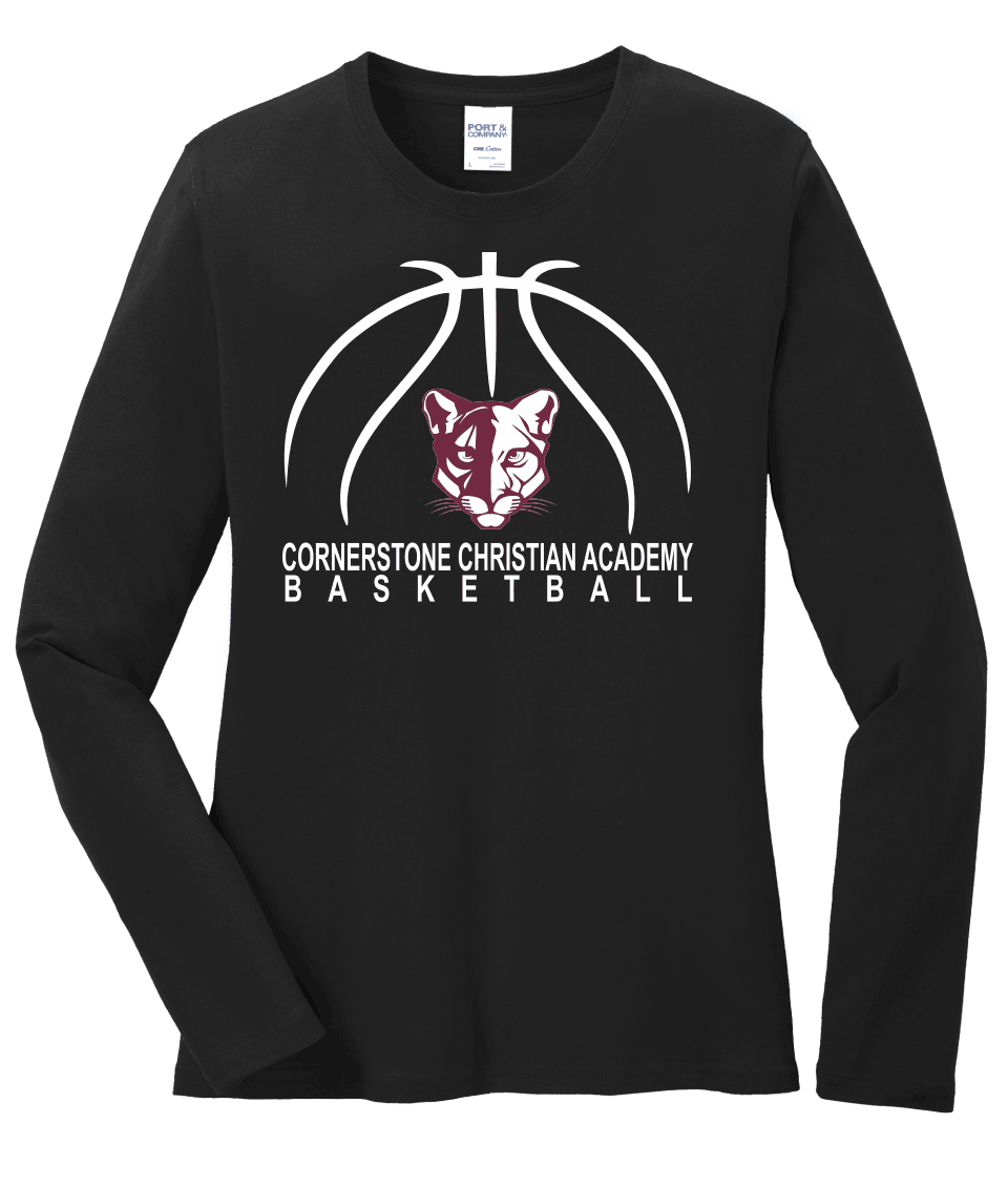 CCA Ladies Basketball Long Sleeve Shirt