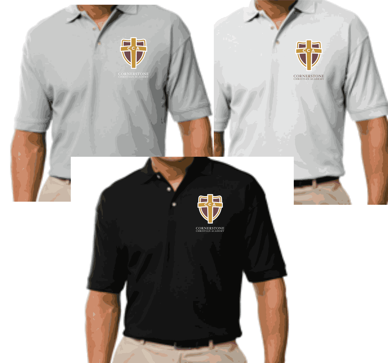 Men's Embroidered Polo