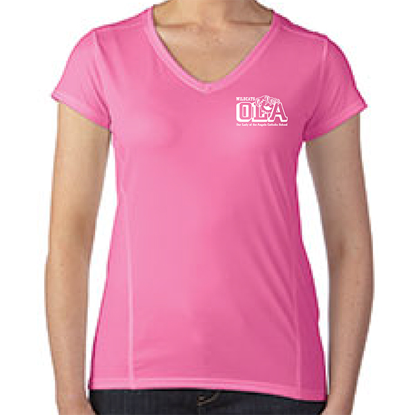 B. 47V00L - LADIES Short Sleeve Performance Tee Shirt.