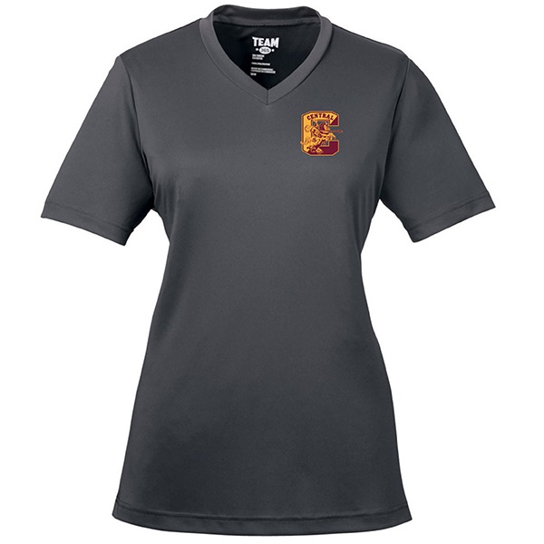 A2. NEW - CTT11W - Ladies' Performance Short Sleeve V-Neck T-Shirt