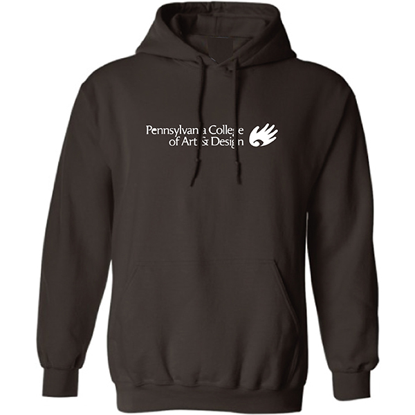 E. PC18500. Adult Pullover Hooded Sweatshirt.