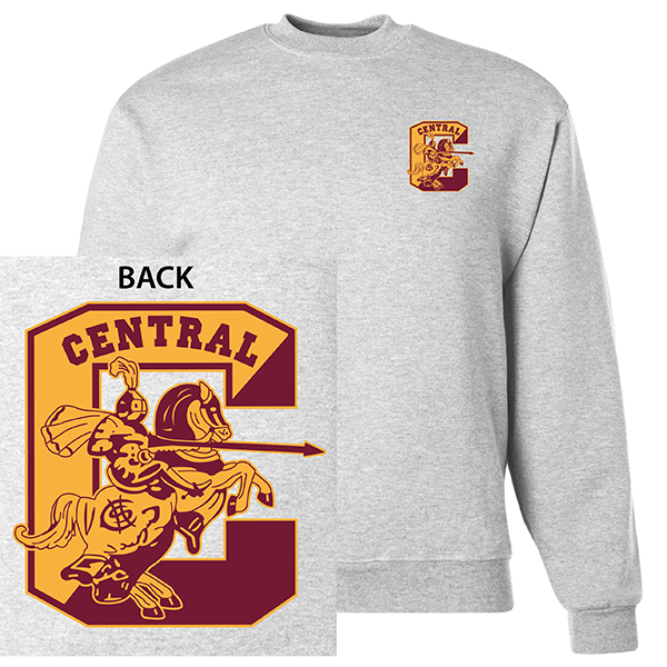 D1. CG12000FB - Adult Pullover Crewneck Sweatshirt.