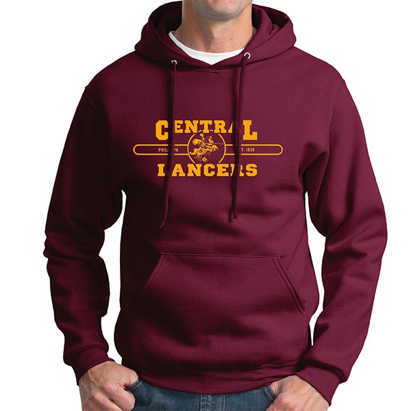 D2. C4997F - Adult Pullover Hooded Sweatshirt.