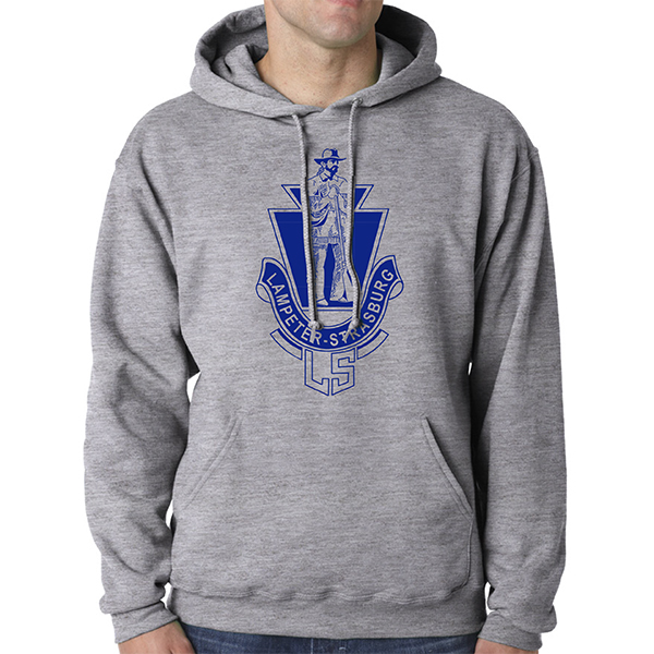 N. LS996MR Adult Pullover Hooded Sweatshirt.