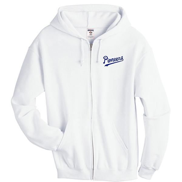 P. LS993M Adult Full Zip Hooded Sweatshirt.