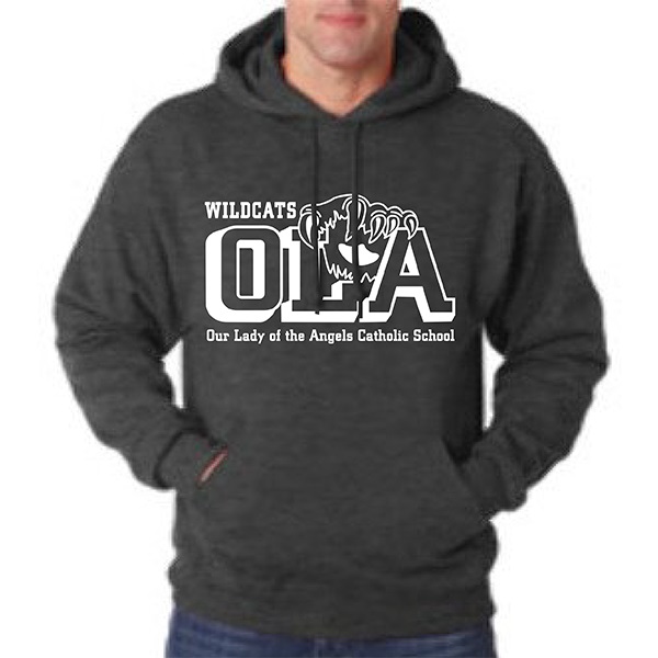 N. 996M - ADULT Pullover Hooded Sweatshirt.