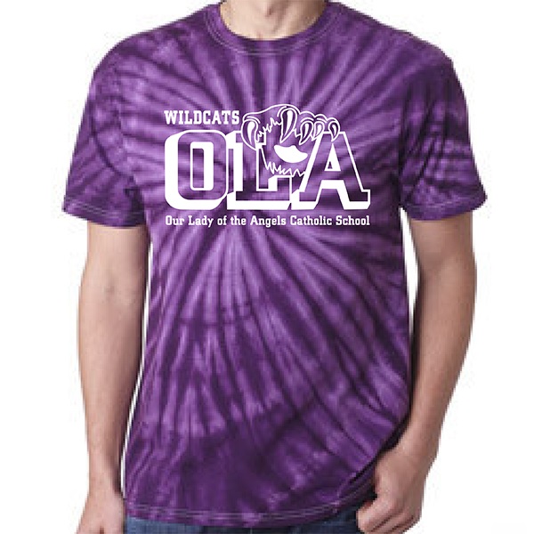 H. CD101 - ADULT Short Sleeve TIE DYE T-Shirt.