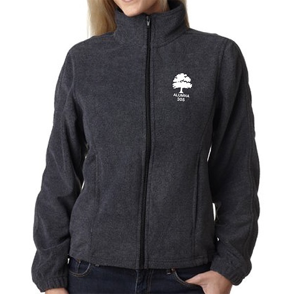 Q. 8481E2 - Ladies' Embroidered Full Zip Polar Fleece Jacket.