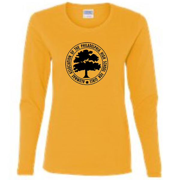 D2. 5400LSFF - Ladies' Printed Long Sleeve T-Shirt.