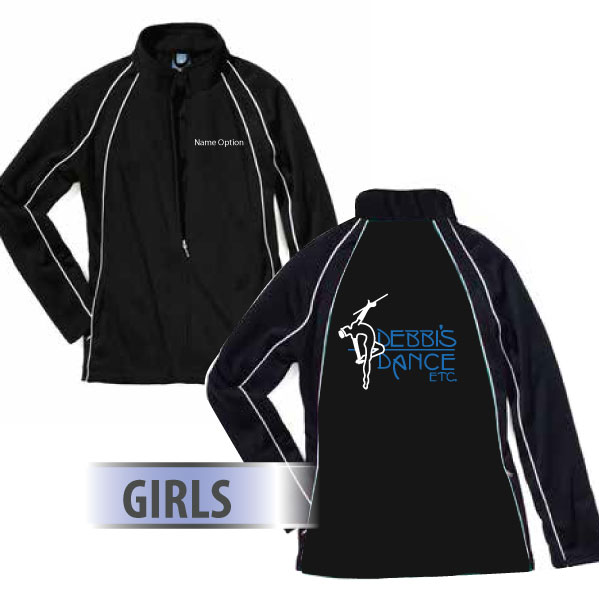 1-4984 GIRLS Charles River Olympian Jacket