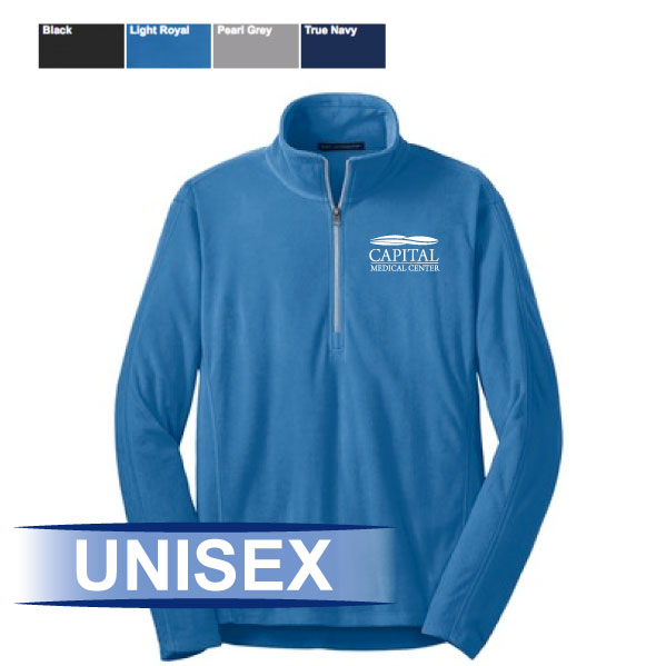 2-F224 UNISEX Microfleece 1/4-Zip Pullover