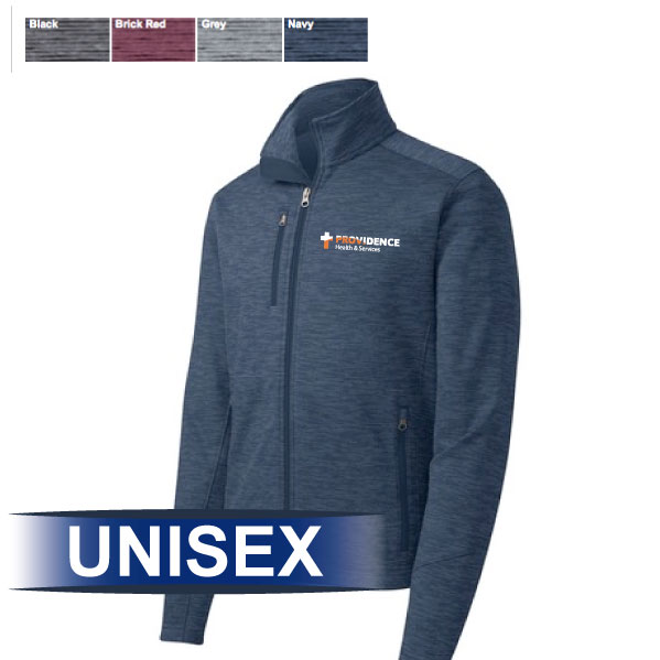 3-F231 UNISEX Digi Stripe Fleece Jacket