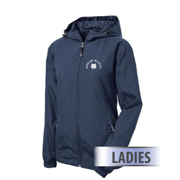 LST76 LADIES Ladies Colorblock Hooded Raglan Jacket
