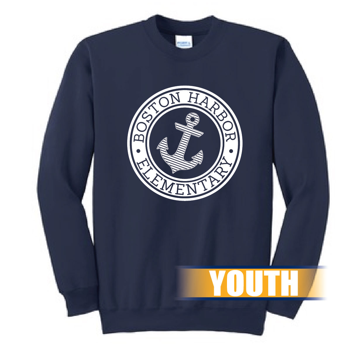 PC90Y Youth Core Fleece Crewneck Sweatshirt