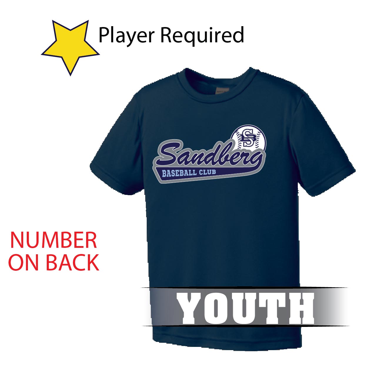 5-YST350 Youth PosiCharge Competitor Tee