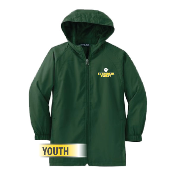 6-YST73 YOUTH Hooded Raglan Jacket