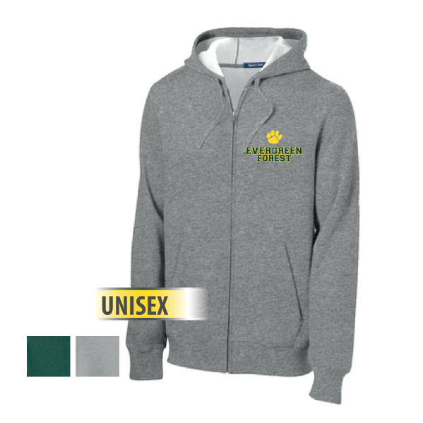 93-ST258 UNISEX Full-Zip Hooded Sweatshirt