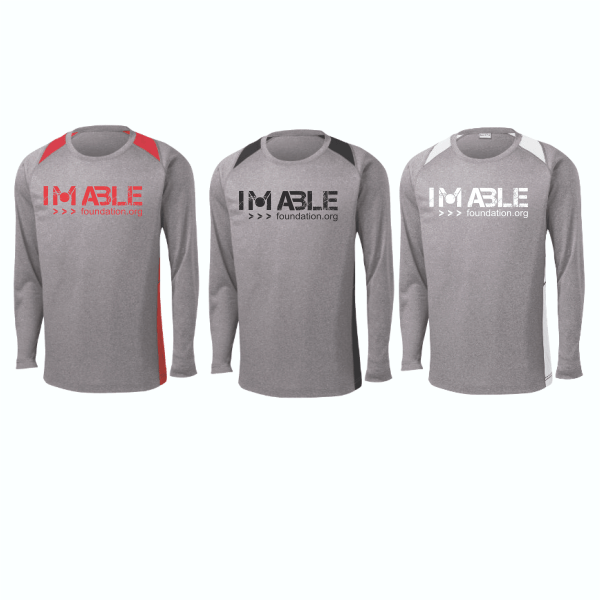 ST361LS L/Slv Heather Colorblock Contender T-Shirt