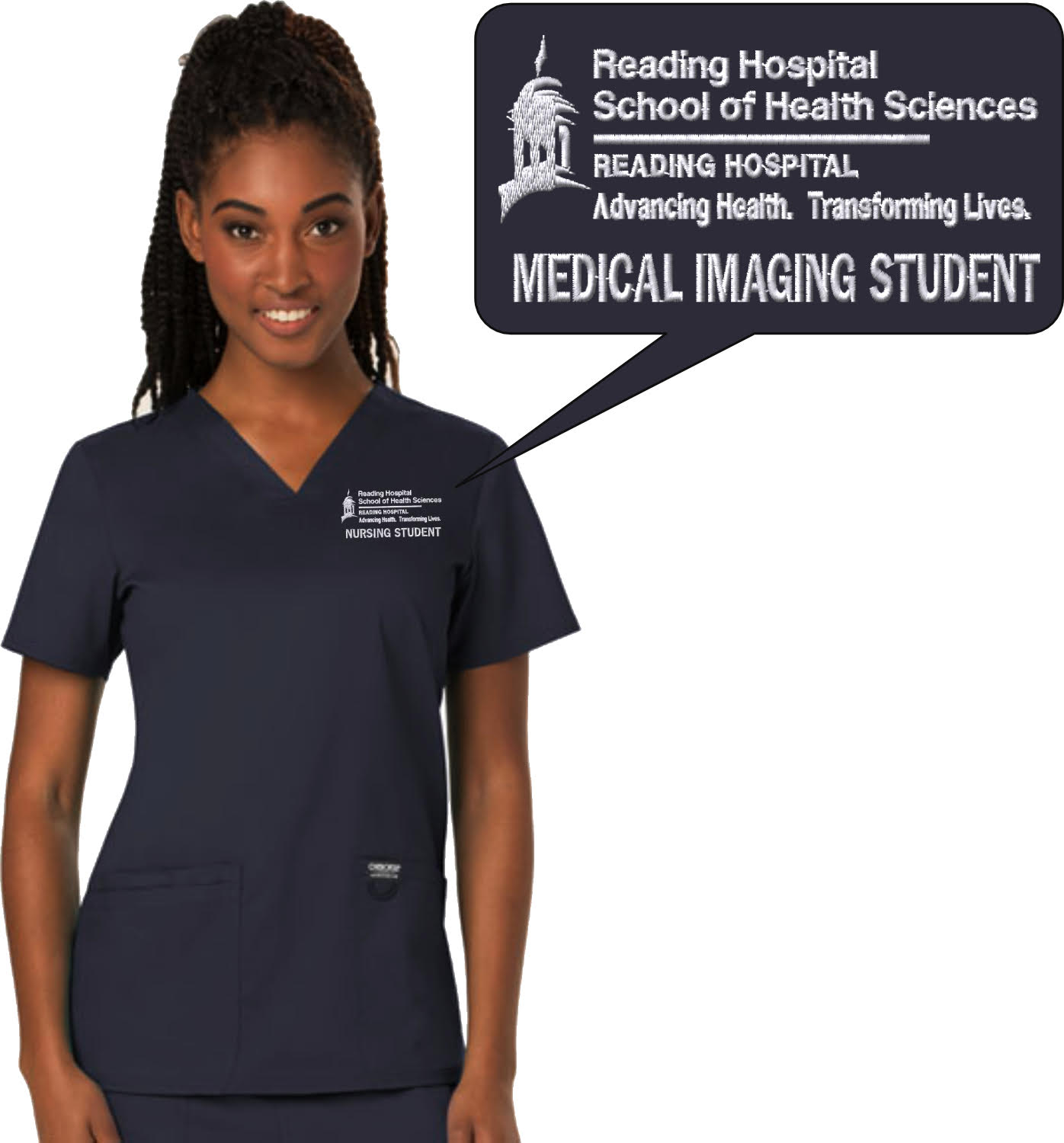 WW620 Cherokee Ladies V-Neck Scrub top