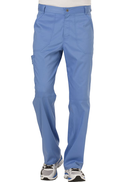 WW140 Cherokee Men's Regular Fly Front Scrub Pants