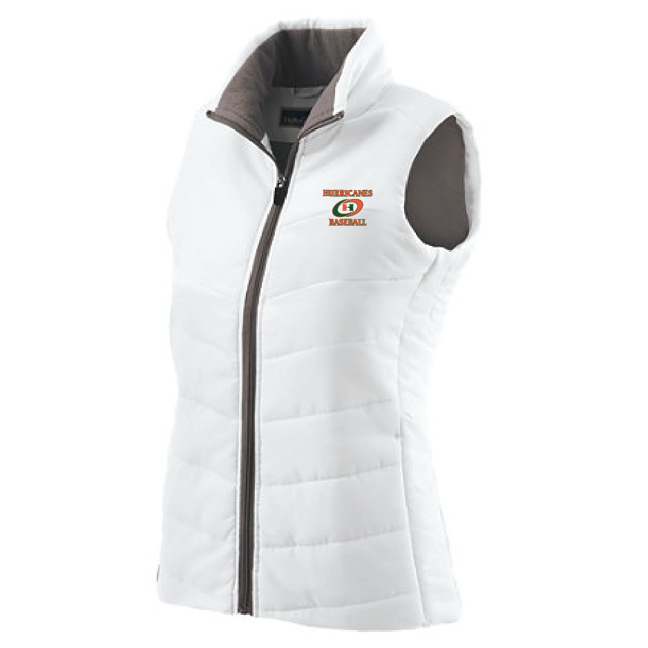 Item 33: Holloway 229314 LADIES ADMIRE VEST- White with Embroidered Logo