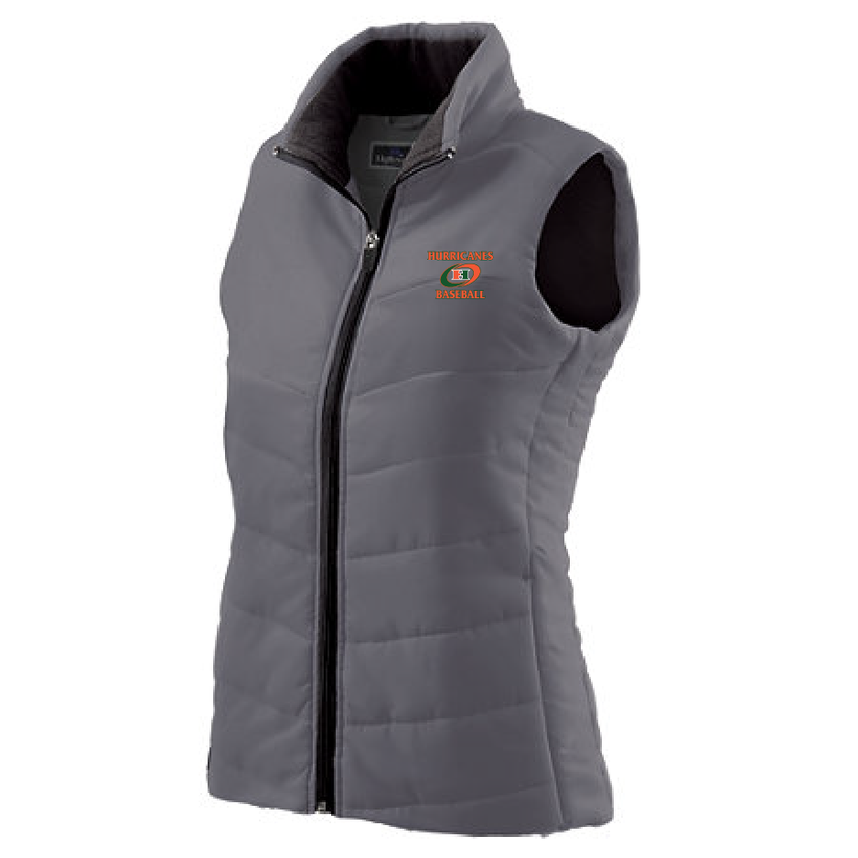 Item 34: Holloway 229314 LADIES ADMIRE VEST- Graphite with Embroidered Logo