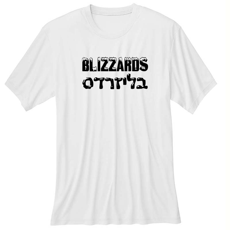 #10F Cool Dri Performance Shirt Full Color Blizzards Logo