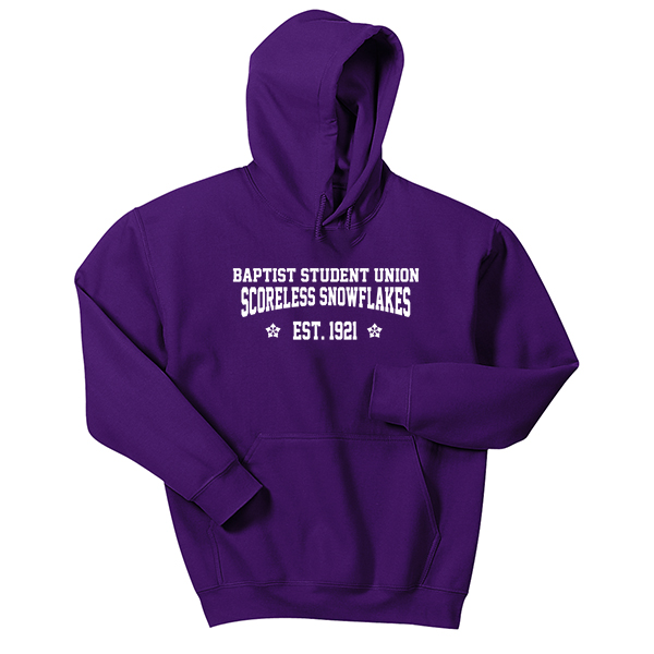 14 Scoreless Snowflakes Logo- Hoodie