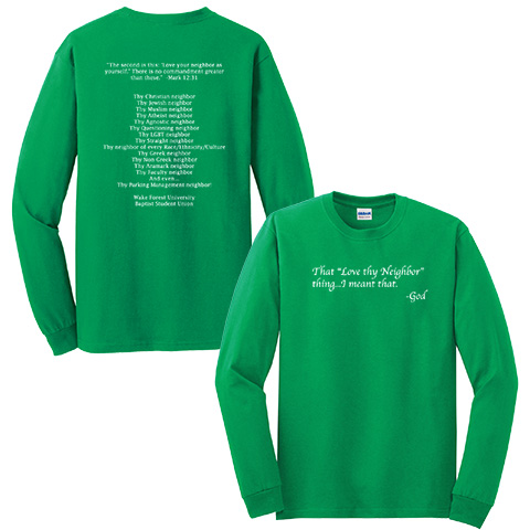 19 Love Thy Neighbor Logo- Long sleeve