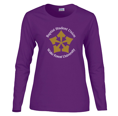 33 BSU Big Logo- Ladies Long Sleeve
