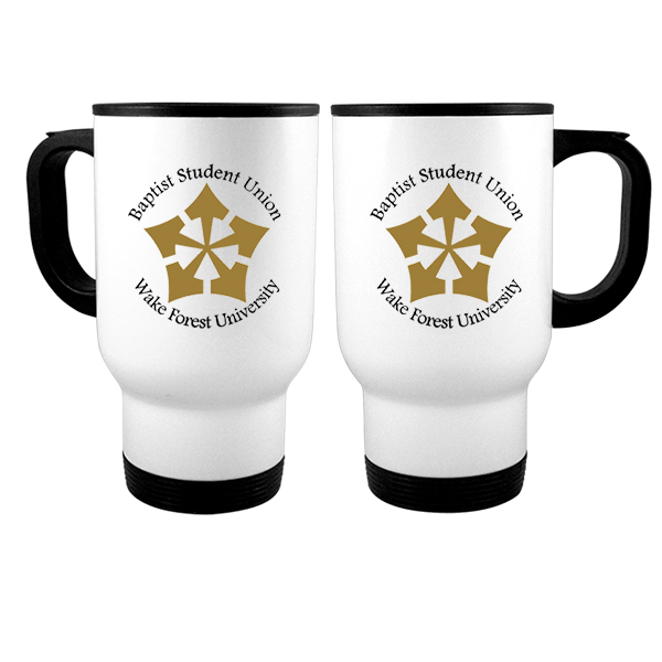 43 BSU Logo- Travel Mug